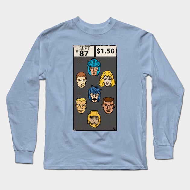 Comic Book Corner Box: Spectral Knights Long Sleeve T-Shirt by Prototypeinks